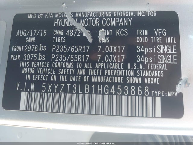 Hyundai SANTA FE 2.4l