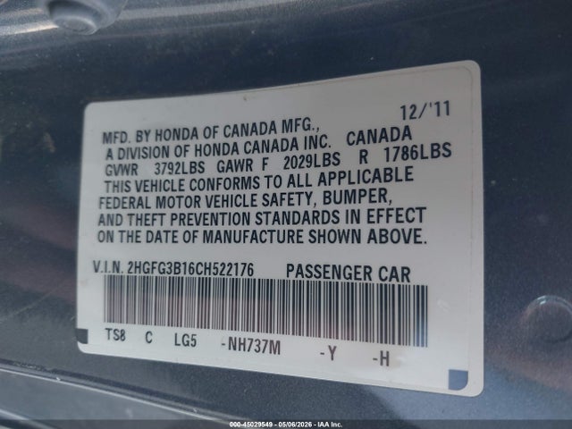 Honda Civic Ex-l