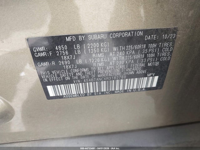Subaru Outback Limited
