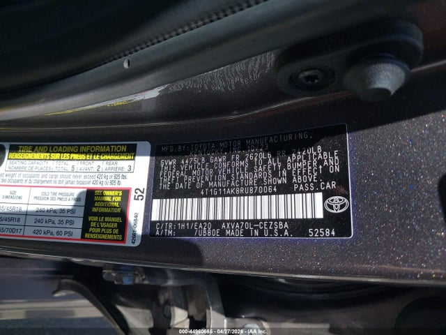 Toyota Camry Se