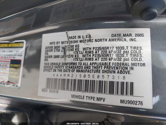 Mitsubishi Endeavor Ls