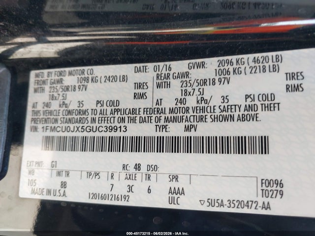 Ford Escape Titanium