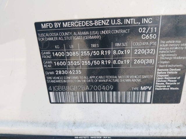 Mercedes-Benz M-Class 4matic