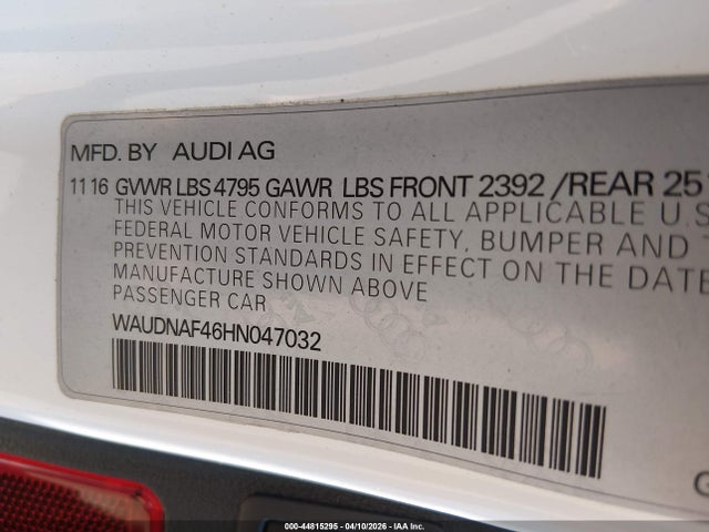 Audi A4 2.0t Season Of Audi Premium