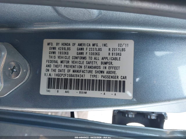 Honda Accord 2.4 Lx