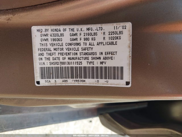 Honda CR-V Ex