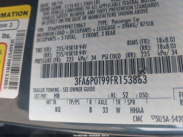 Ford Fusion Se