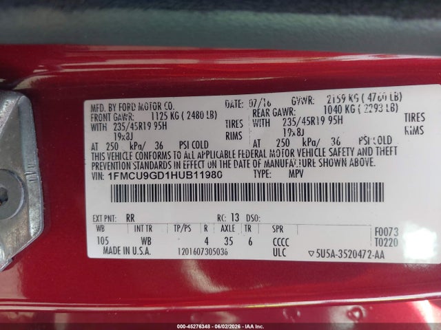 Ford Escape Se