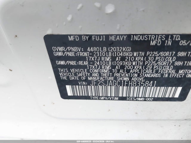 Subaru Forester 2.5i Premium