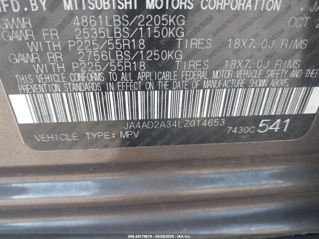 Mitsubishi Outlander Es 2.4