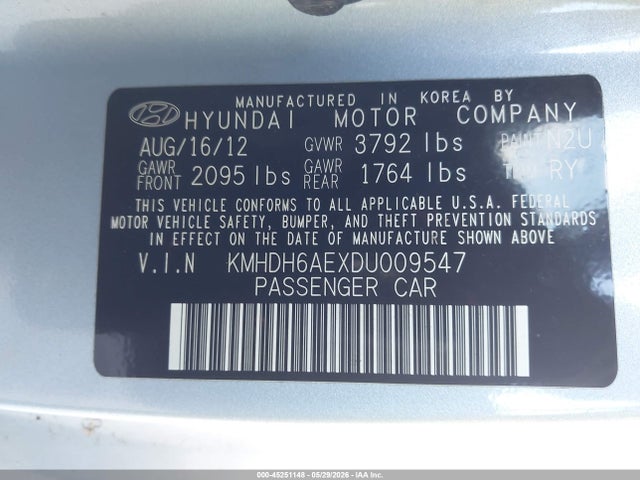 Hyundai ELANTRA Gs