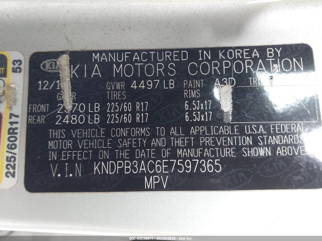 Kia Sportage Lx
