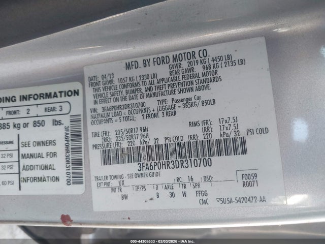 Ford Fusion Se