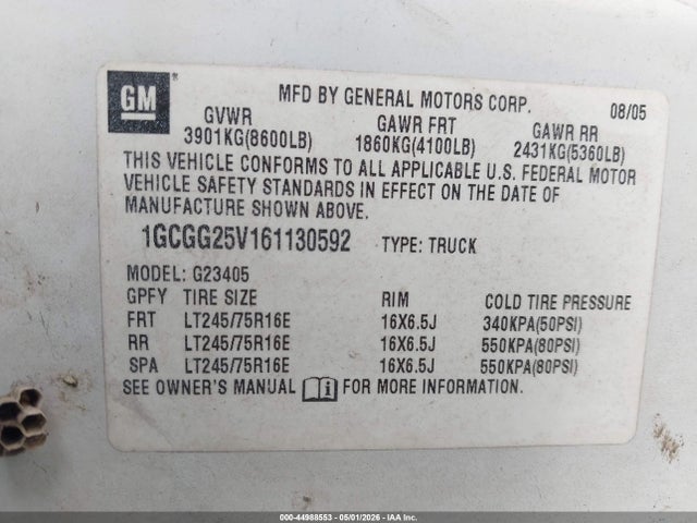 Chevrolet Express Work Van
