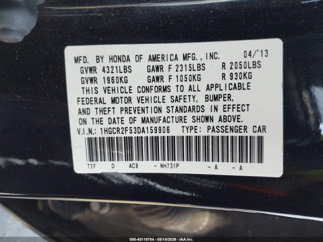 Honda Accord Sport