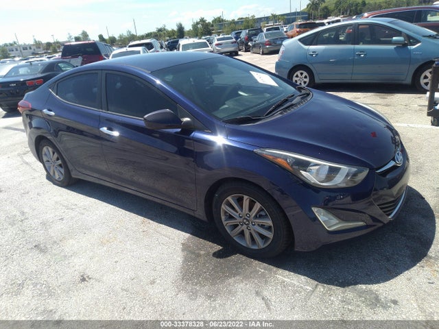 Salvage Hyundai ELANTRA Image