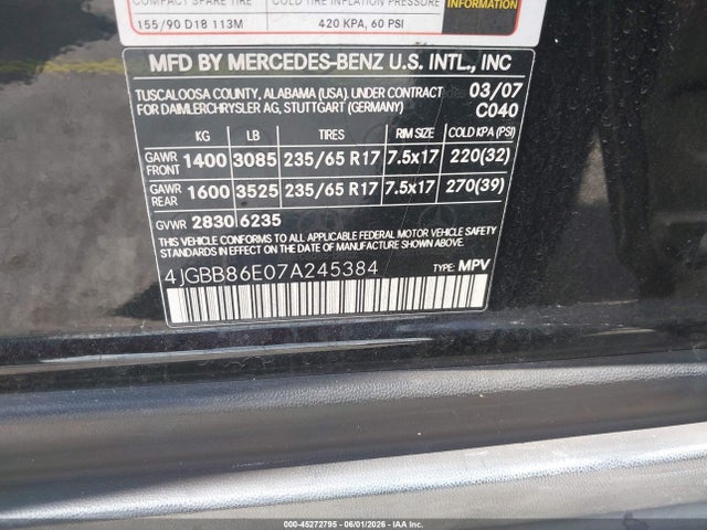 Mercedes-Benz M-Class 4matic
