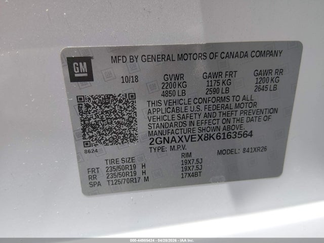 Chevrolet Equinox Lt