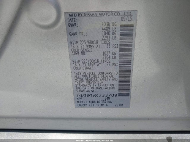 Nissan Rogue Sl
