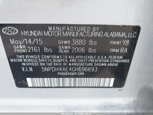 Hyundai ELANTRA Se