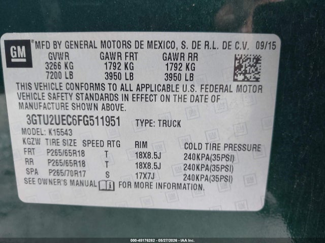 GMC Sierra 1500 Sle