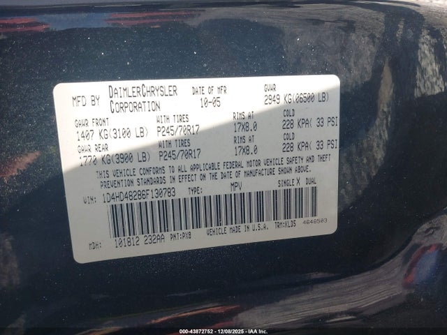 Dodge Durango Slt