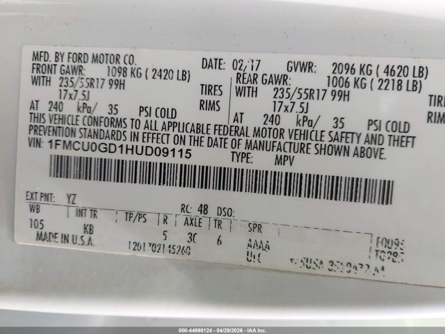 Ford Escape Se