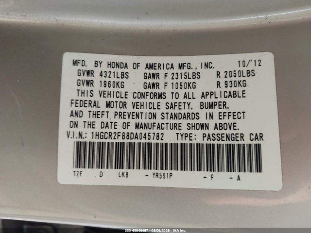 Honda Accord Ex-l
