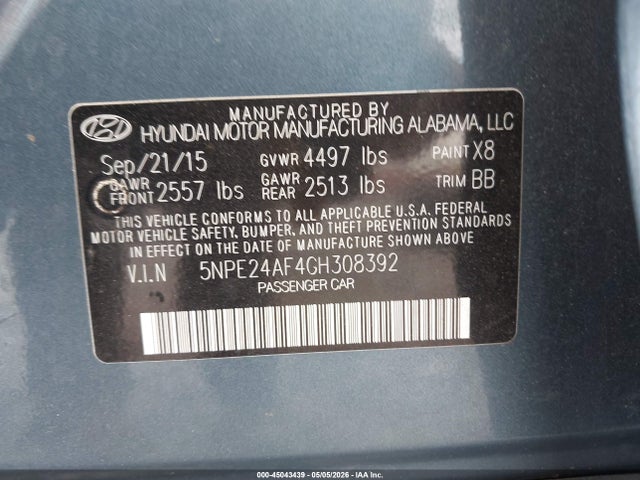 Hyundai SONATA Se