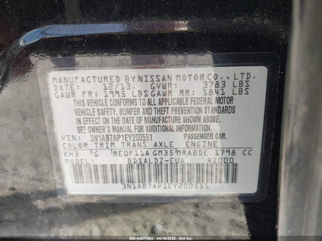 Nissan Sentra Sv