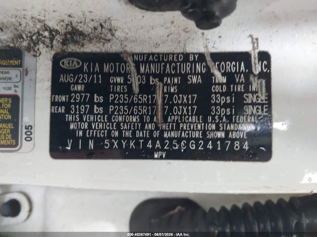 Kia Sorento Lx V6