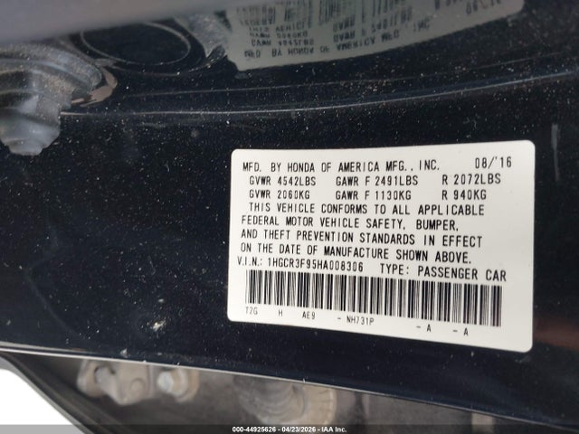 Honda Accord Touring V6