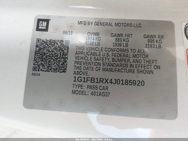 Chevrolet Camaro 1lt