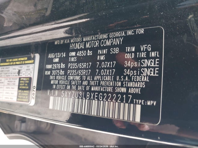 Hyundai SANTA FE 2.4l