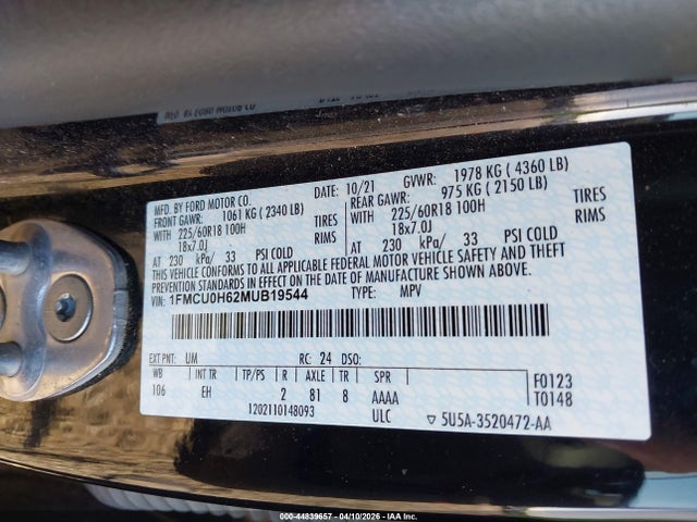 Ford Escape Sel