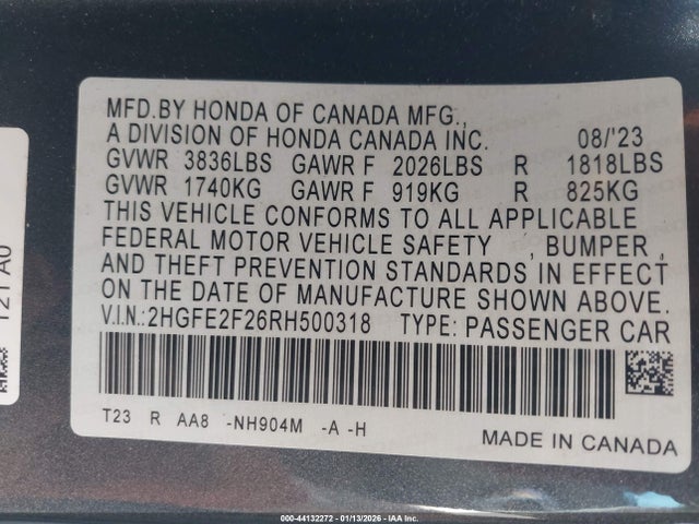 Honda Civic Lx