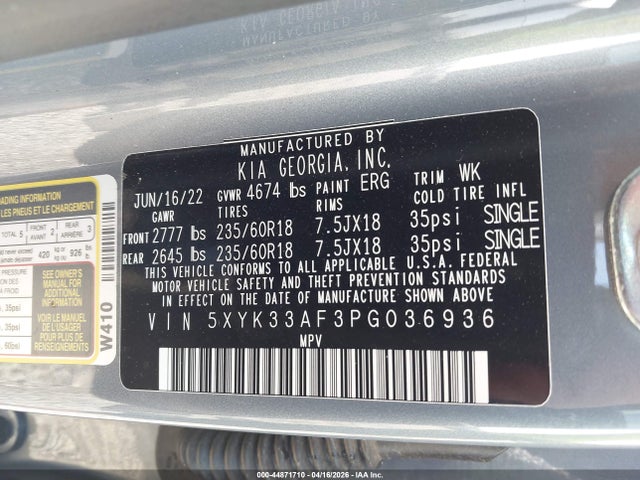 Kia Sportage Ex