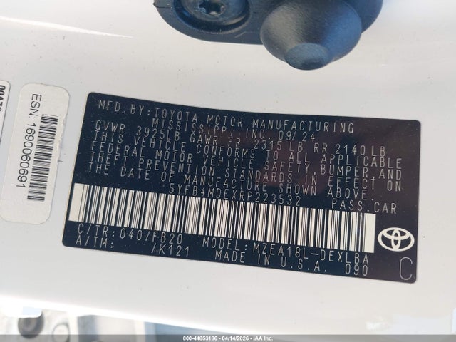 Toyota Corolla Le