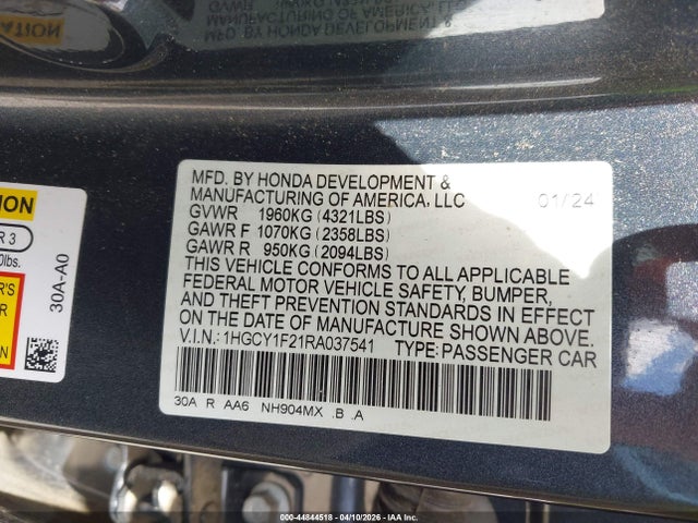 Honda Accord Lx