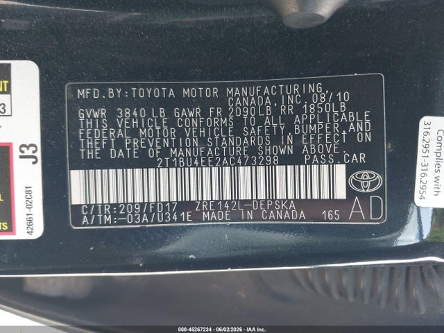 Toyota Corolla S