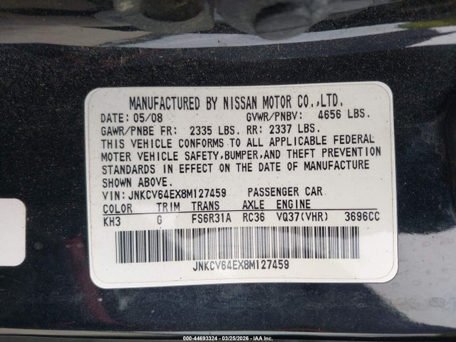 INFINITI G37 Sport