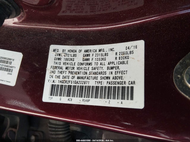 Honda Accord Sport