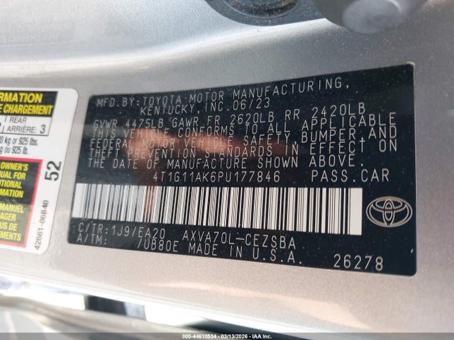 Toyota Camry Se