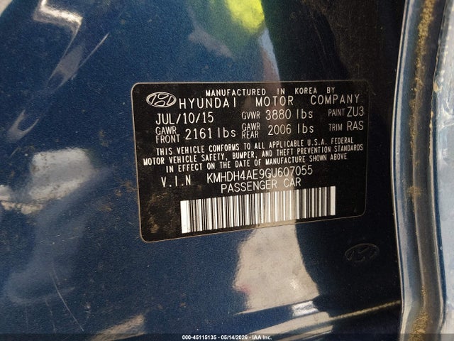 Hyundai ELANTRA Se
