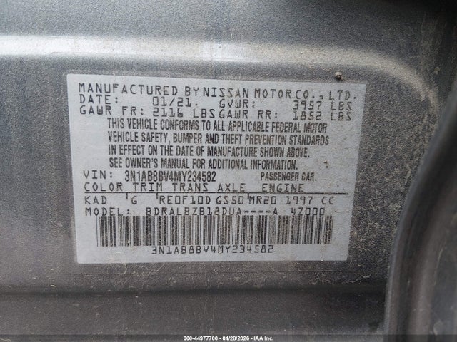 Nissan Sentra S Xtronic Cvt