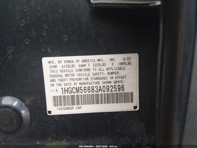 Honda Accord 2.4 Ex