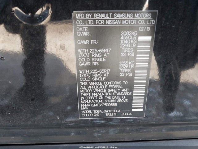 Nissan Rogue Sv