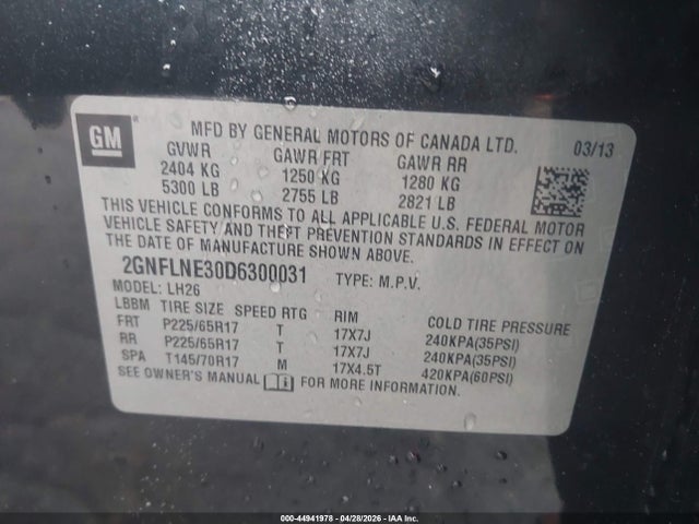 Chevrolet Equinox 2lt