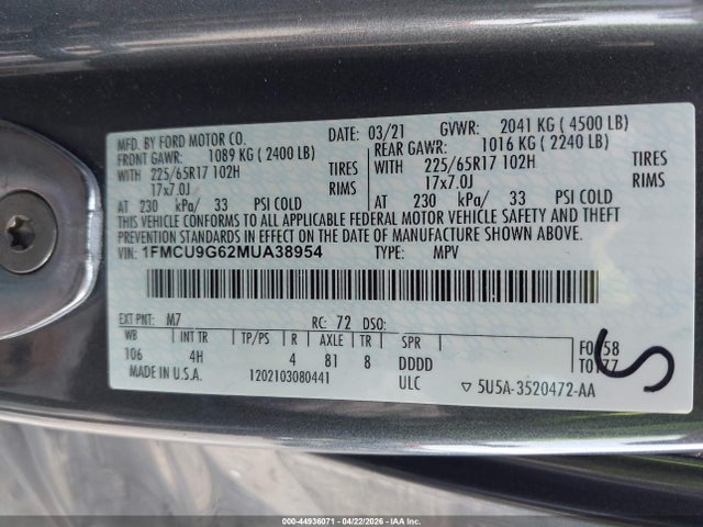 Ford Escape Se