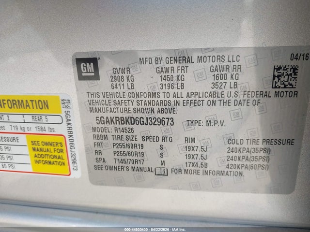 Buick Enclave Leather
